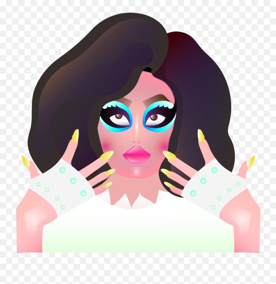 Emojis That Dont Exist But Should - Drag Queen Emoji Png,Queen Emoji