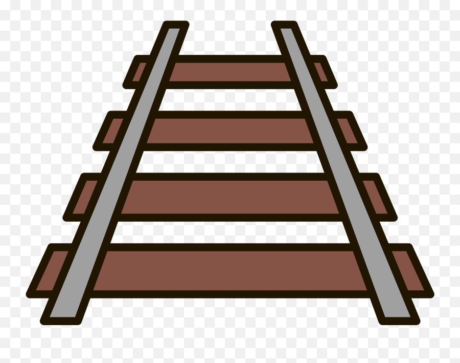 Train Track Clipart - Solid Emoji,Ladder Emoji