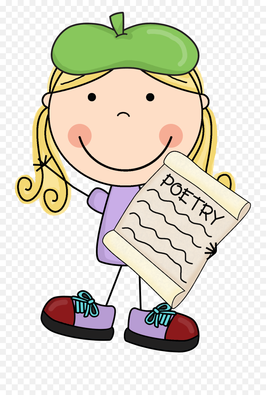 Poetry - Poet Clipart Emoji,Happy Emotions For Poetry