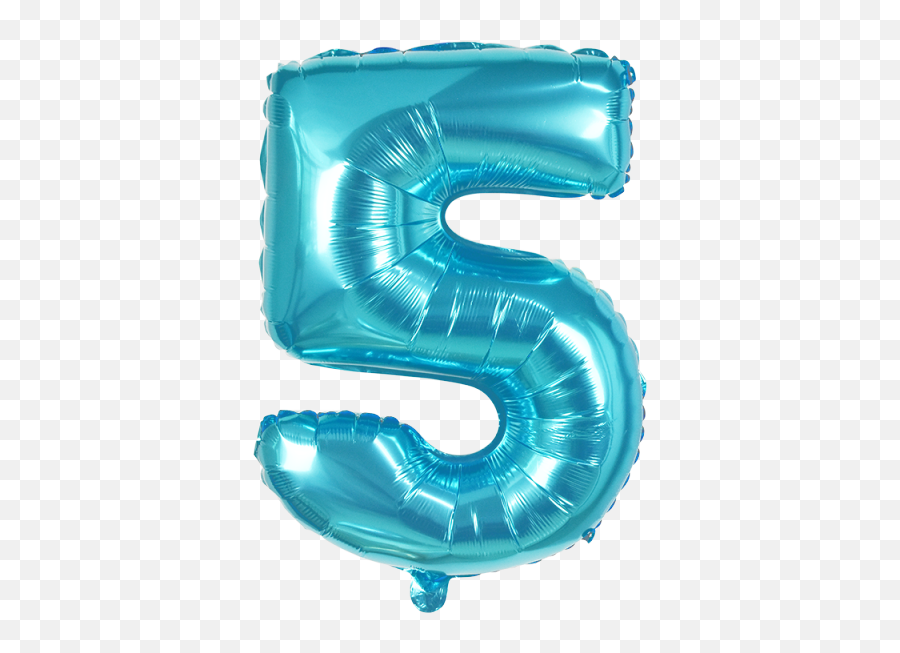 1set Blue Theme Party Mermaid Numbers Balloon Decoration Happy Birthday Foil Inflated Balls Baby Shower Kids Favors Party Supply - Party Supply Emoji,3d Noseface Emoticon Spinning