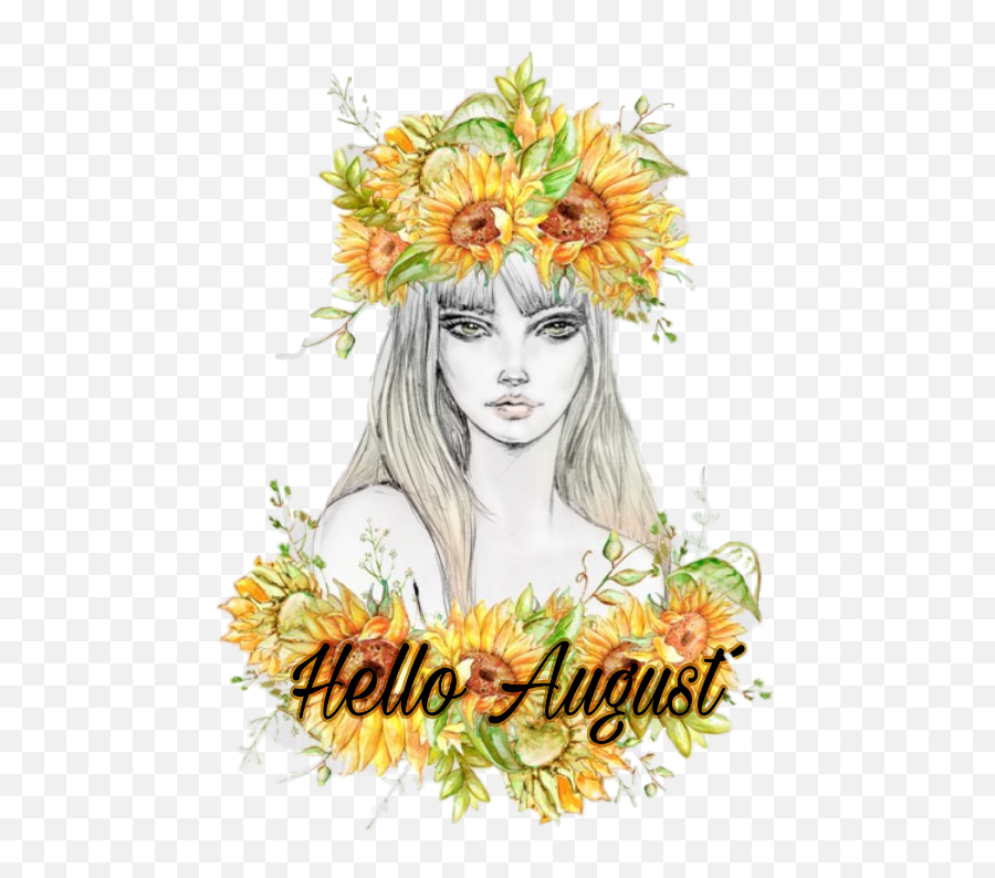 August Sticker Challenge - For Women Emoji,Cue Flower Emojis