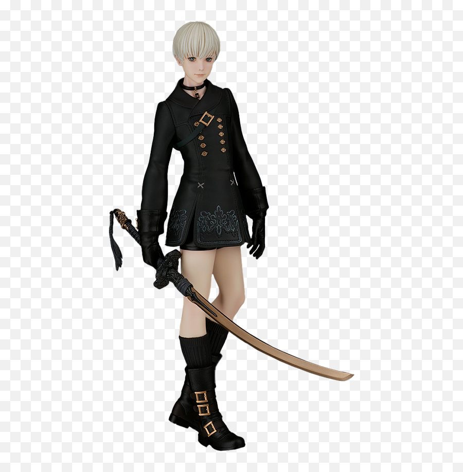 Deluxe Collectible Figure - Yorha No 9 Type S Emoji,No Emotions Comic Nier