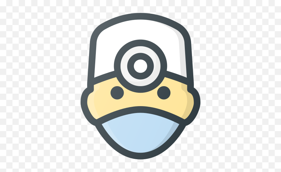 People Avatar Head Doctor Medic - Cirurgia Icon Emoji,Doctor Who Emoticons For Facebook