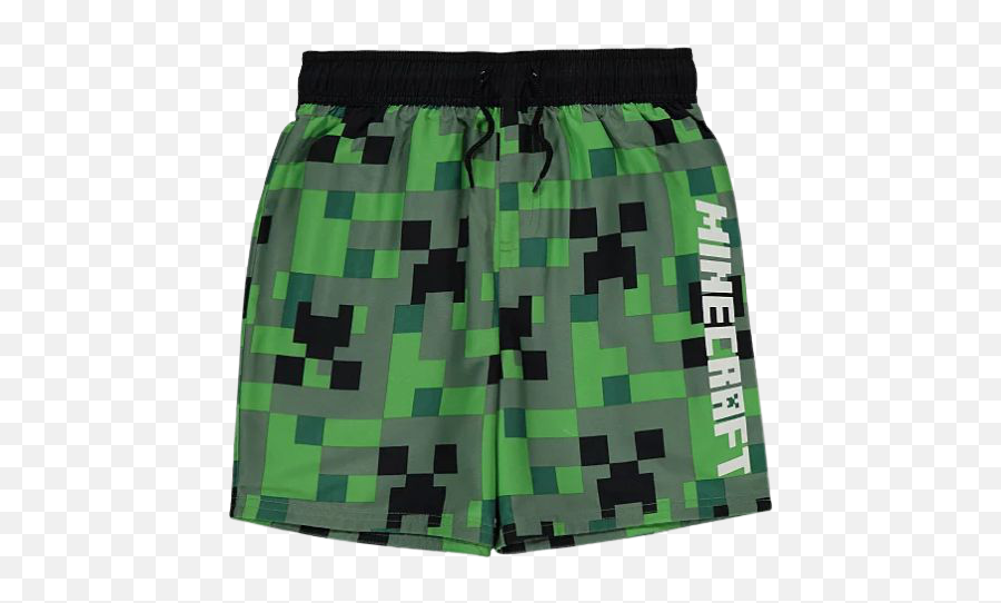 Products Tagged Minecraft - Little Gecko Minecraft Swimming Shorts Emoji,Creeper Made Frome Emojis