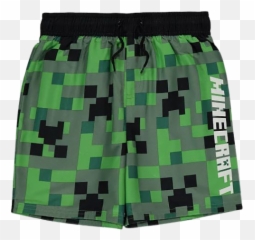 Products Tagged Minecraft - Little Gecko Minecraft Swimming Shorts Emoji,Creeper Made Frome Emojis