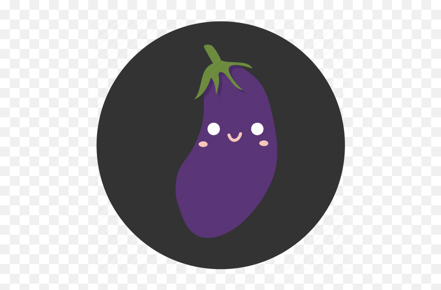 Cartoon Delicious Eggplant - Fresh Emoji,Emoji Eggplant Or Squash