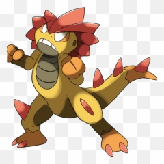 Trickywi On Twitter - Pokemon Mega Scrafty Transparent Png Portable Network Graphics Emoji,Eggplant Emoji High Def