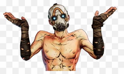 Borderlands Psycho Sticker - Borderlands 3 Psycho Png Emoji,Borderlands Emoji