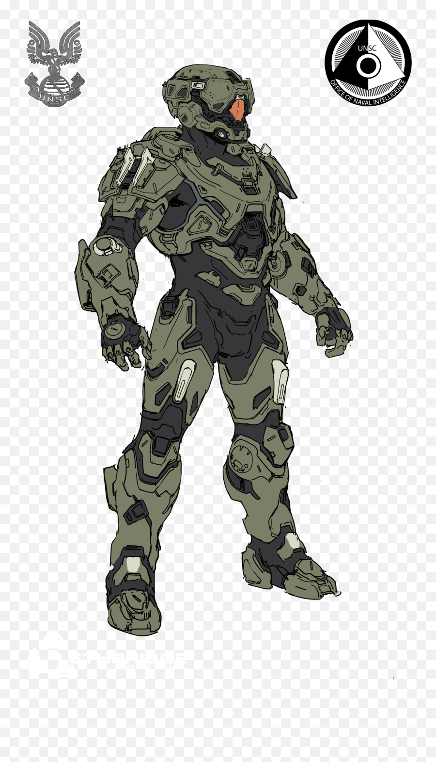 Nate B352 Halo Fanon Fandom - Spartan Halo 5 Concept Art Emoji,Explore The Human Hades Of Emotion