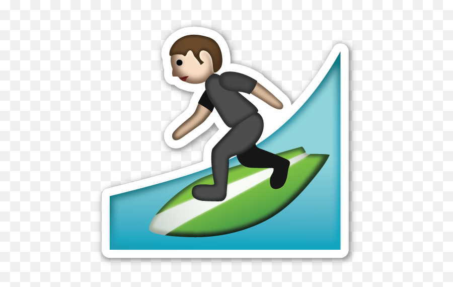 Surfer - Surfboard Emoji,Blast From The Past Emoji Surfer - Surfboard Emoji,Blast From The Past Emoji