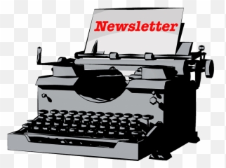 Typewriter Clipart - Clipart Newsletter Typewriter Emoji,
