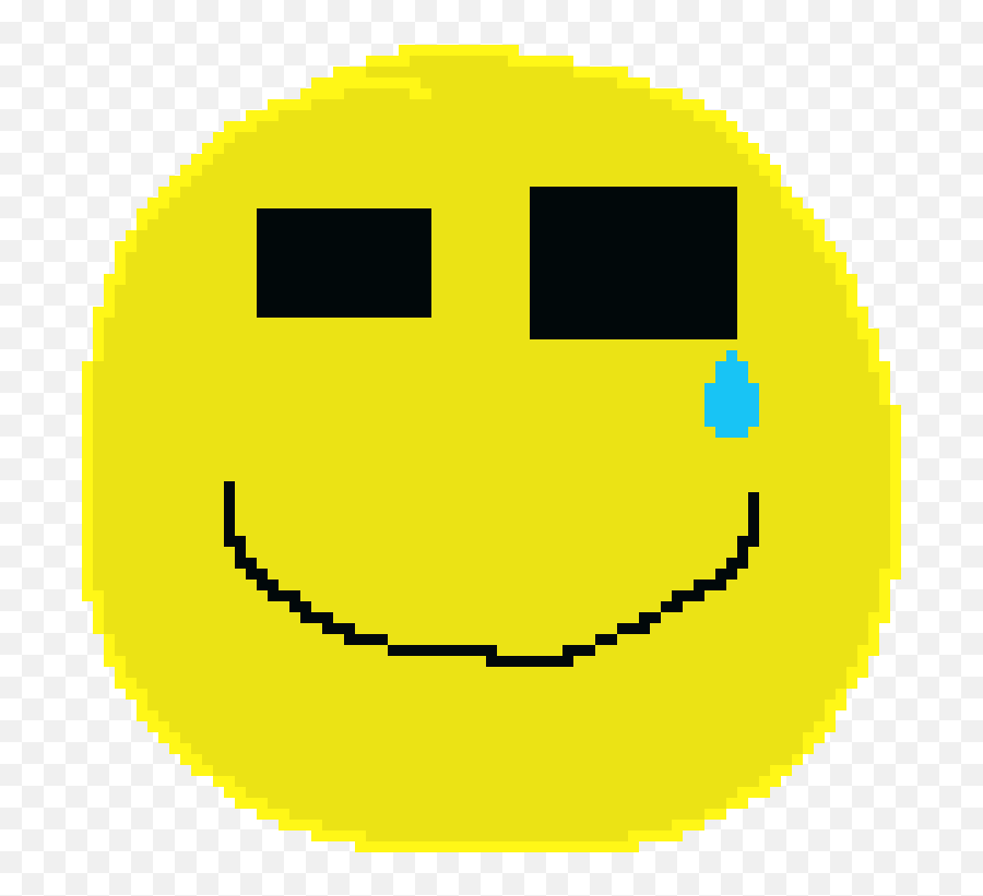 Happy Tears Pixel Art Maker - Happy Emoji,Happy Tears Emoticon