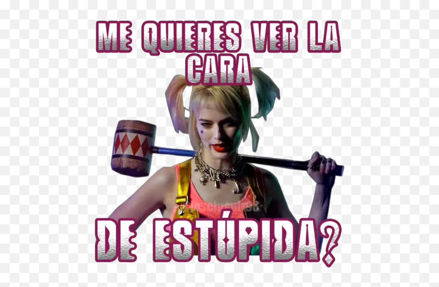 Stickers De Harley Quinn Para Whatsapp - Memes Stickers De Harley Quinn Emoji,How To Get Harley Quinn Emojis