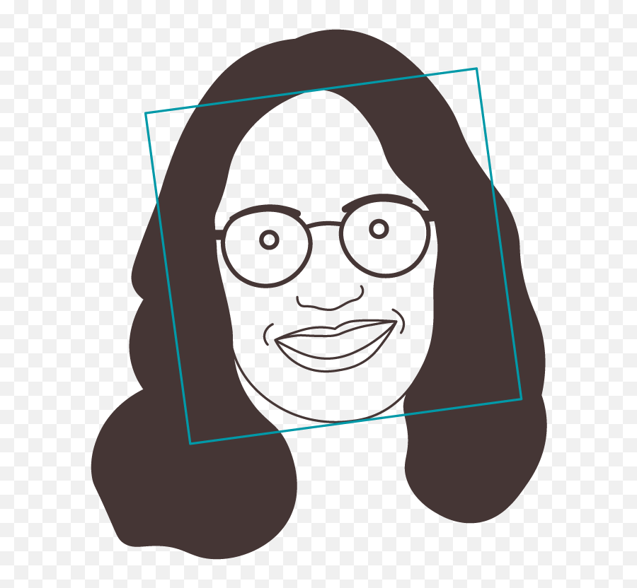Julia Bergen Face Shape Campaign - Happy Emoji,Zenni Glasses With Emojis