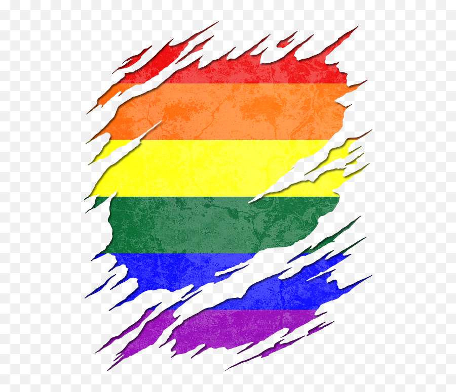 Lgbtq Pride Flag Ripped Reveal Fleece Emoji,Emotion Art Abstract Pride
