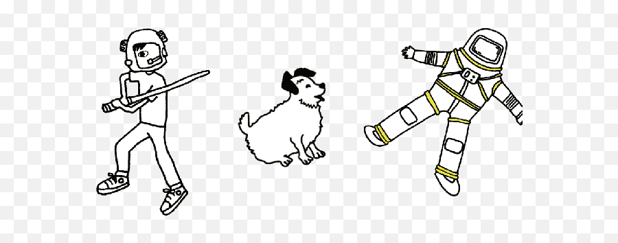 Dribbble Wonder Dog Cartoon Characters - Fiction Emoji,Sheepish Grin Emoji