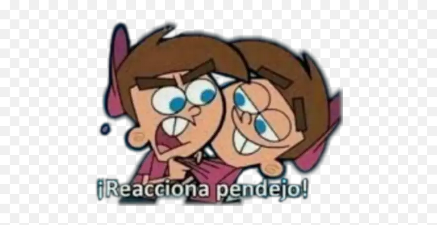 Stickers De Timmy Turner Para Whatsapp - Elizabeth Emoji,Timmy Turner No Emotions