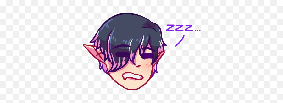 I Drew Some Chibi Emoji Things Of The Demon Bros Demojis,Zzz Emoji