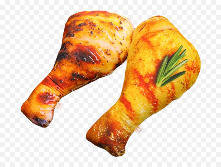 100cm Cute Food Reallife Style Chicken Leg Chick Wing Emoji,Turkey Leg Emoji