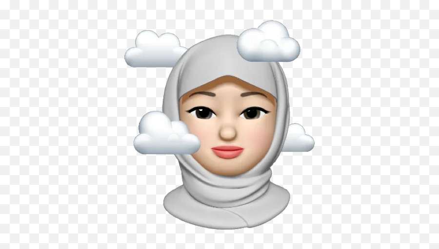 Telegram Sticker From Muslima Pack Emoji,Hijab Emoji