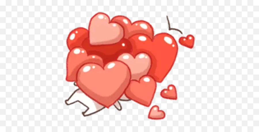 Songsong Bunny Sticker Pack - Stickers Cloud Emoji,Heart Floating Emojis