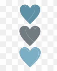 Heart Blue Sticker - Girly Emoji,Can't Sleep Emoji