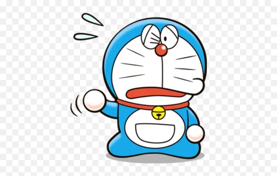 Doraemon Whatsapp Stickers - Stickers Cloud Dot Emoji,Emoticon Dito Medio Whatsapp Download