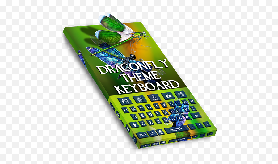 Keyboard Theme Dragonfly - Horizontal Emoji,Dragonfly Emoji Android