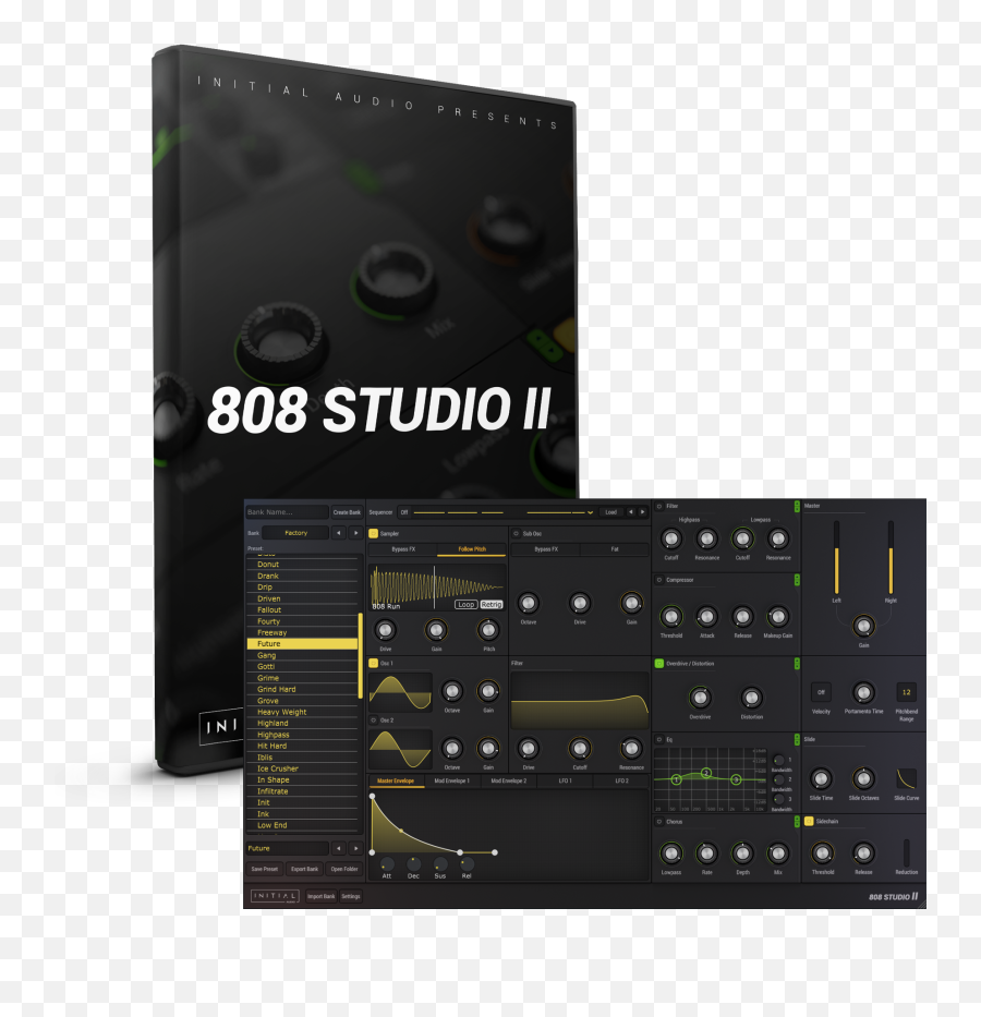 Initial Audio - 808 Studio 2 Emoji,E40 Emoji