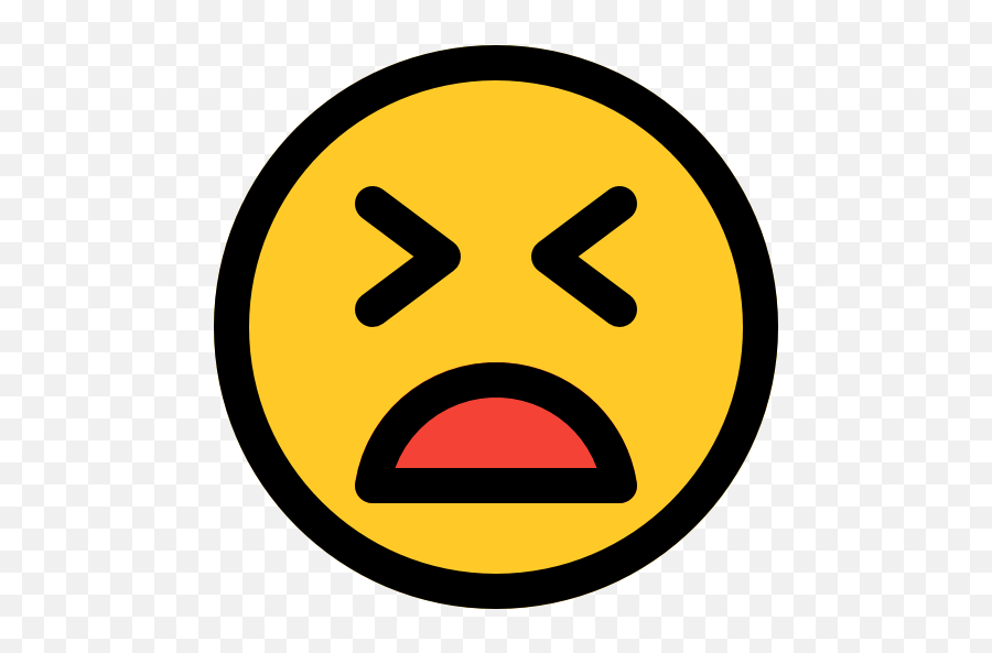 Angustia - Scrunched Face Clipart Emoji,Emoticon Angustiado