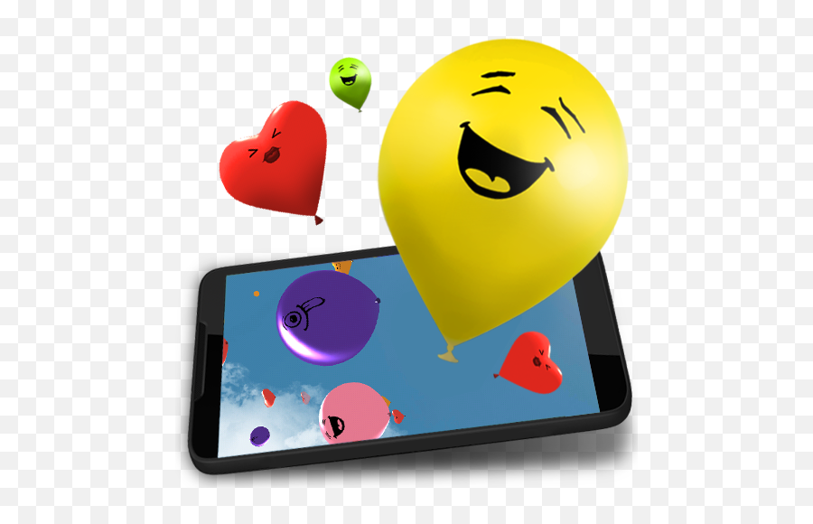 Privacygrade - Balloons 3d Live Wallpaper Emoji,Emoticon Keypad