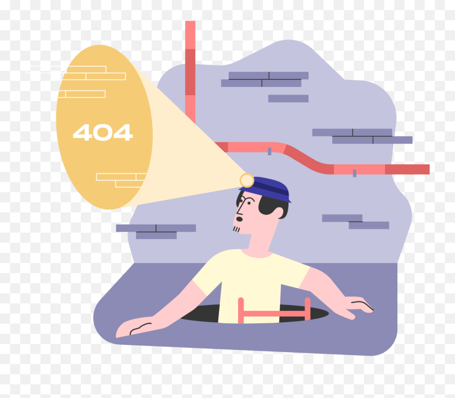 404 Illustration Illustration Design Free Illustrations - User Interface Design Emoji,Icons For Emails Emotions