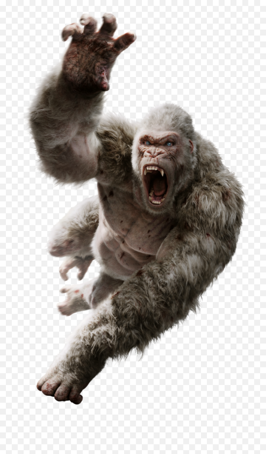 Gorilla Attack Sticker - Big Is King Kong Emoji,Gorrila Emoji