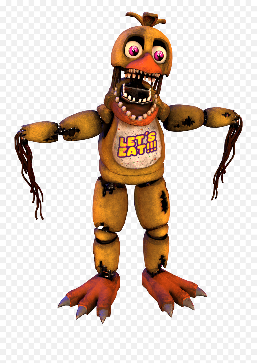 Withered Foxy Triple A Fazbear Wiki - Withered Chica Emoji,Animatronic Emotion