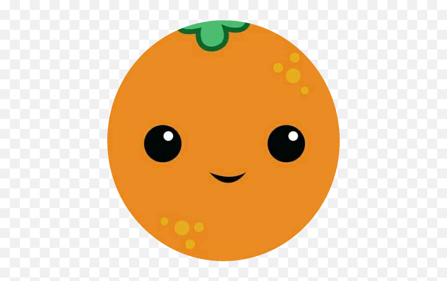 Sweetorange Orange Fruit Fruits Sticker - Happy Emoji,Orange Fruit Emoticon