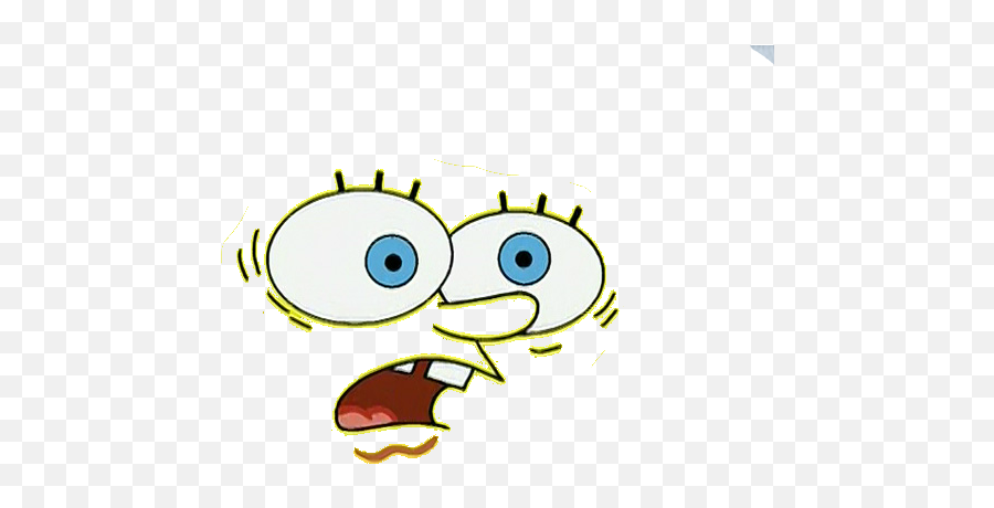 Spongebob Face - Spongebob Squarepants Meme Reactions Emoji,Facebook Spongebob Emoticon