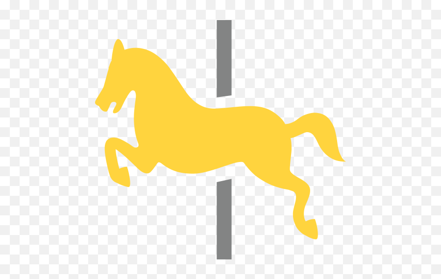 Carousel Horse - Animal Figure Emoji,Carousel Emoji