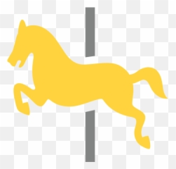 Carousel Horse - Animal Figure Emoji,Carousel Emoji