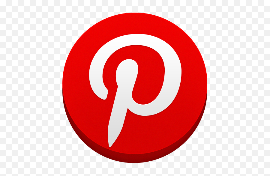 How To Draw Pinterest Logo - Red Circle White P Logo Emoji,365bocetos Emojis Snapchat