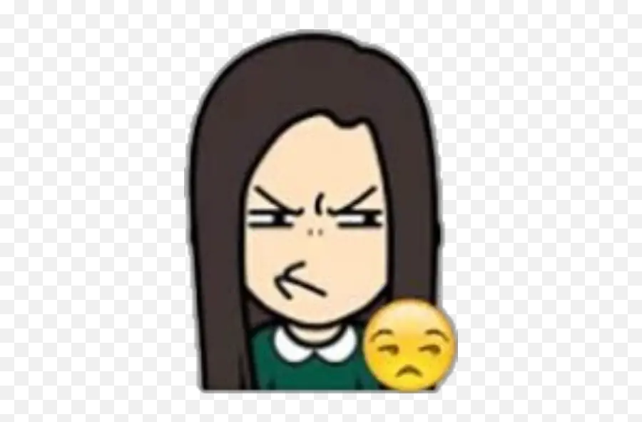 Girl Moods Stickers For Whatsapp - Happy Emoji,Shinchan Emoticon