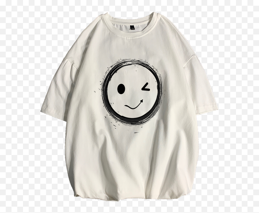 Lifenwenna Funny Smile Printed T Shirt Men Summer Fashion Short Sleeve Streetwear Mens T - Shirt Casual O Neck Hip Hop Top Tee 5xl Emoji,Funny Asian Emoticon