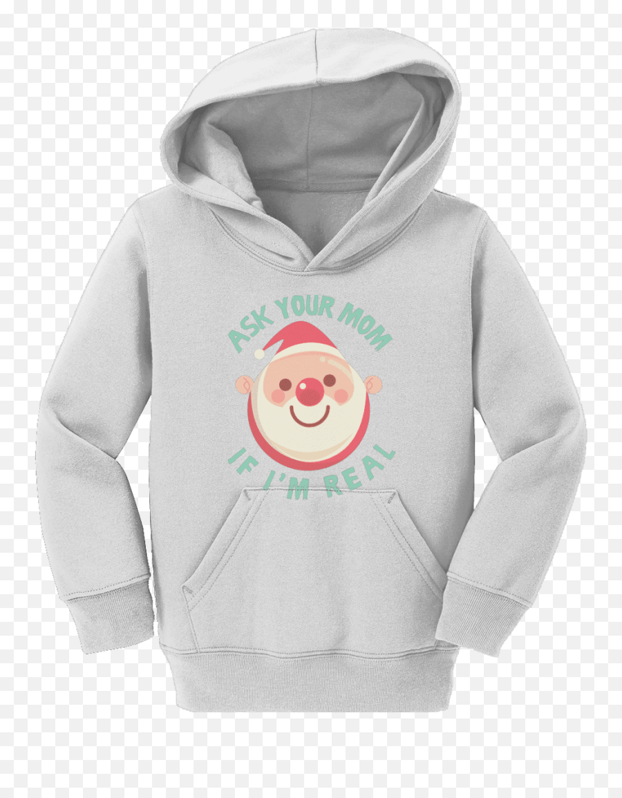 Ask Your Mom - Kids Hoodie Emoji,Emoticon For Mom