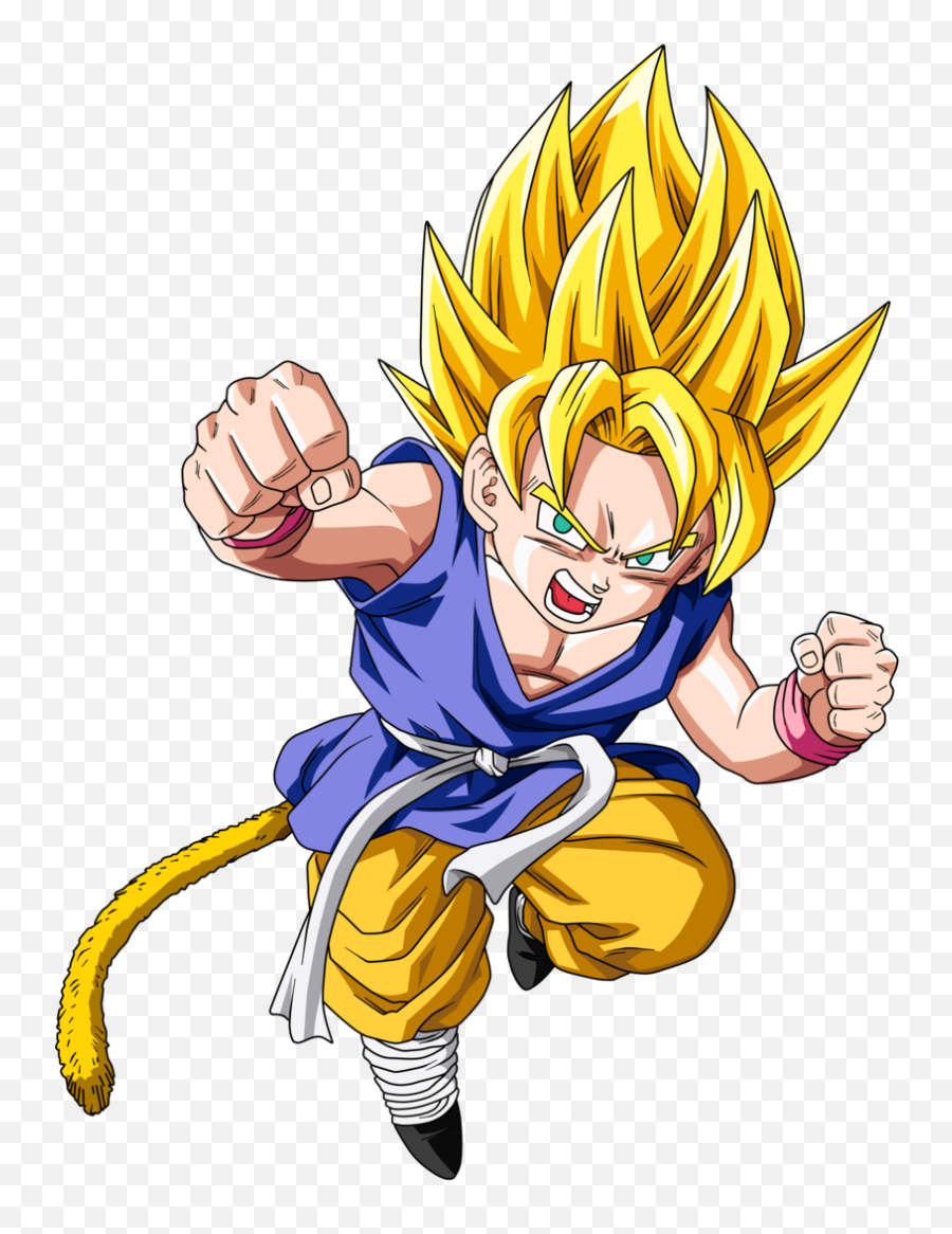 Son Goku Death Battle Fanon Wiki Fandom - Dragon Ball Gt Ssj Kid Goku Emoji,Clipart Emoticons Mental Telopathy