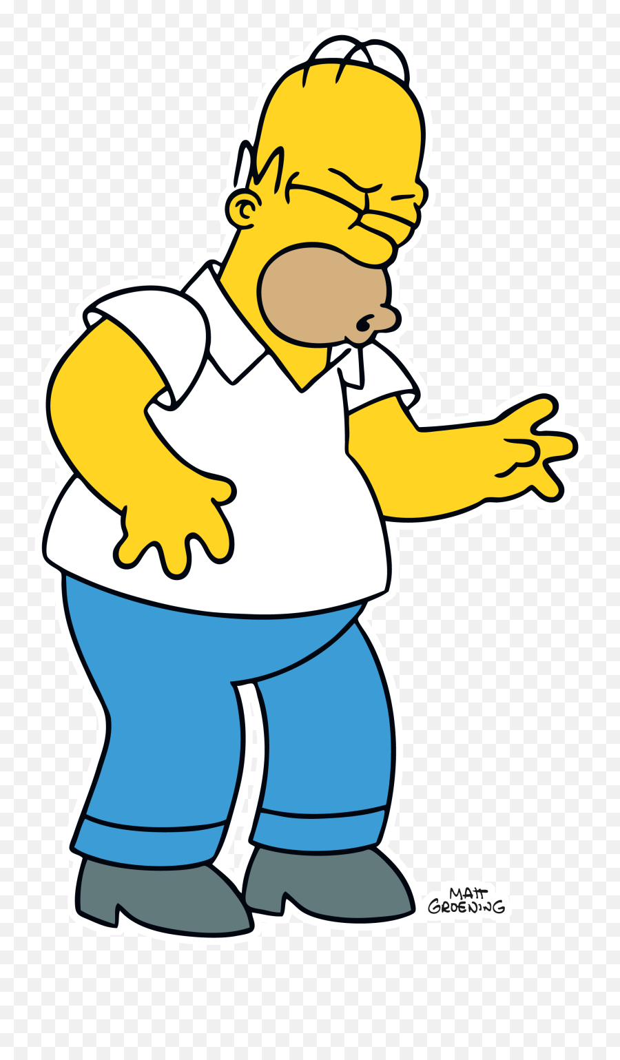 The Simpsons Doh - Background Homer Simpson Transparent Emoji,Doh Emoji