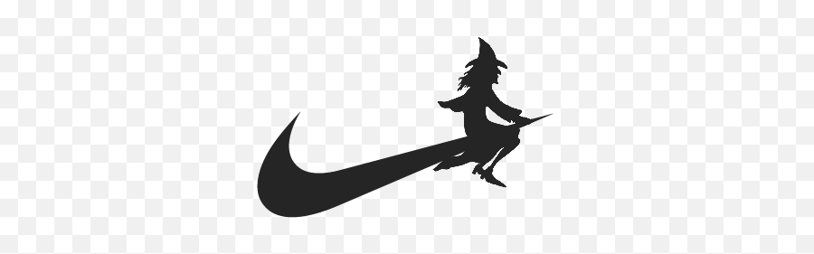 Ftestickers Witch Nike Swoosh Sticker - Fictional Character Emoji,Nike Swoosh Emoji