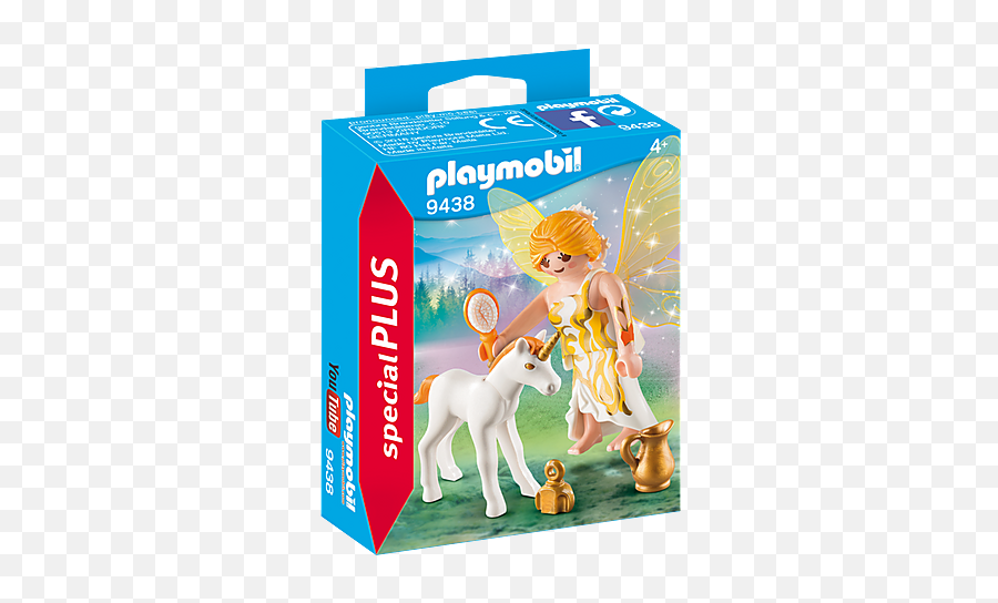 Fairy With Unicorn Foal - Playmobil 9438 Emoji,Unicorn Emoji Shoulder Off