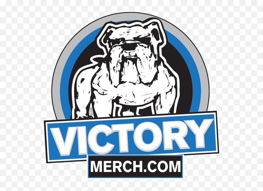 Victory Merch - Victory Records Clipart Full Size Clipart Victory Records Emoji,English Bulldog Emoji