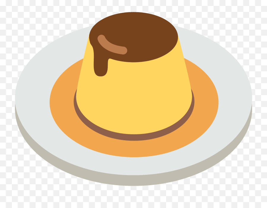 Crème Renversée Image Clipart Téléchargement Gratuit - Pudim Desenho Png Emoji,Mets Emoji