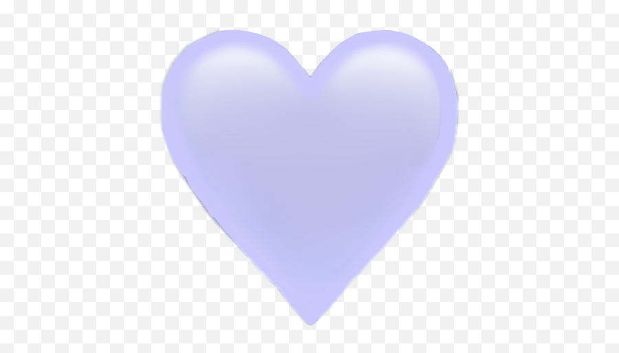 Periwinkle Heart Emoji Sticker By Justmonika011001 - Girly,Purple Heart Emoji Favicon