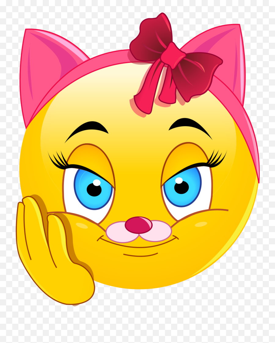 Kitty Emoji Decal - Emoji,Ukitty Emoji Kitty Emoji Decal - Emoji,Ukitty Emoji